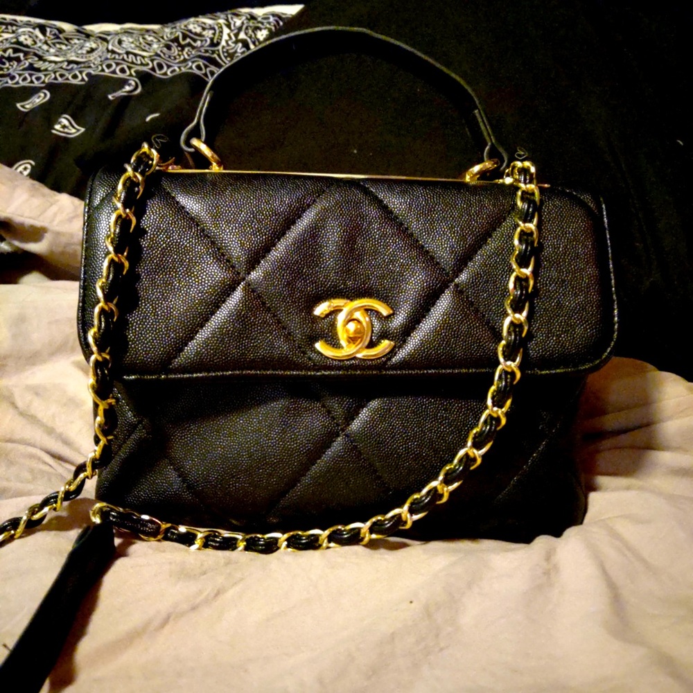 Chanel double flap purse